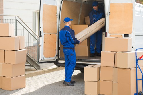 House movers planning a Marylebone residential relocation