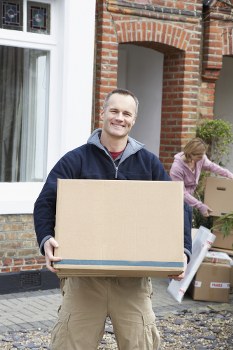 Furniture protection and loading for a central London relocation