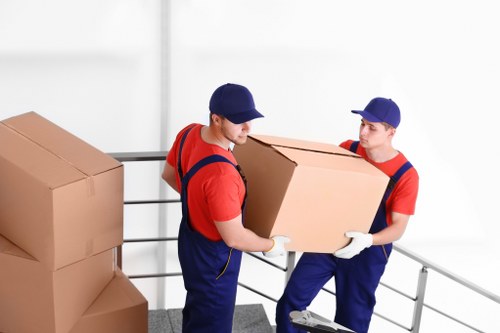 Residential removals support for a flat or townhouse in Marylebone