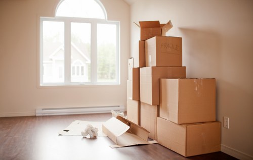 Office removals service for a Marylebone business