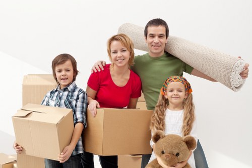 Example moving job in a Marylebone apartment