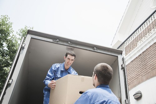 Dependable man with van Marylebone service ready for transport